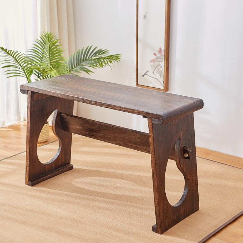 End Table Table Guqin Table Wood Asian Style Old Wood Room Furniture Oriental Wood Table Japanese Tea Picture Writing Side Table (Size : Table)