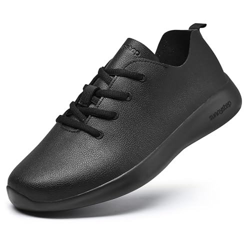 Balance Runner - Supportive Active Sneakers for Women - All Day Comfort - Blister Free - Soft Vegan Leather - Comfortable Walking Shoes Women - Anti Slip Traction