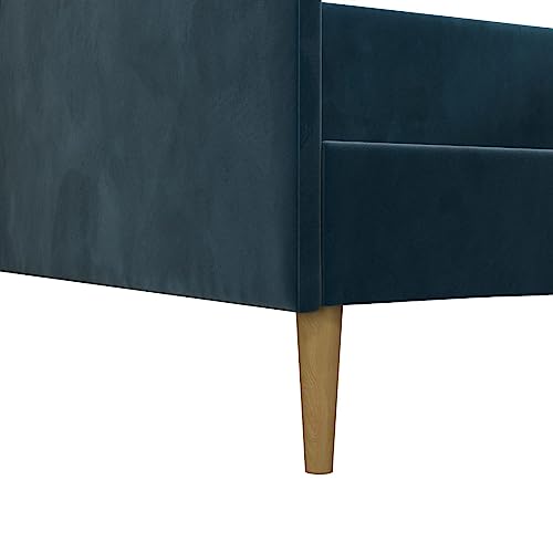 DHP Franklin Upholstered Daybed, Twin, Green Velvet