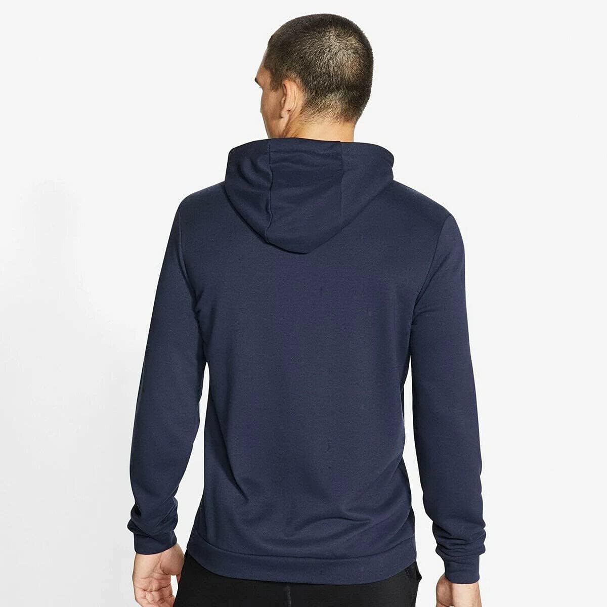 Nike Dri-FIT Navy Blue Men's Pullover Training Hoodie Size L
