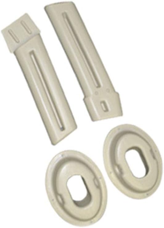 Confer Plastics CK7200 Deck Mount Conversion Kit for 7200 Roll Guard Above Ground Swimming Pool A-Frame Ladder, Accessory Only, Beige