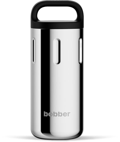 20 oz Insulated Stainless Steel Water Bottle with Handle, 100% Leak Proof Lid and Extra Wide Mouth - Dishwasher Safe Tumbler - Keeps Drinks Hot for 8 Hours, Cold for 16 Hours (Matte)