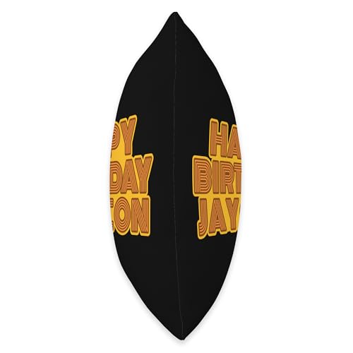 Personalized Name Retro Typography Throw Pillow