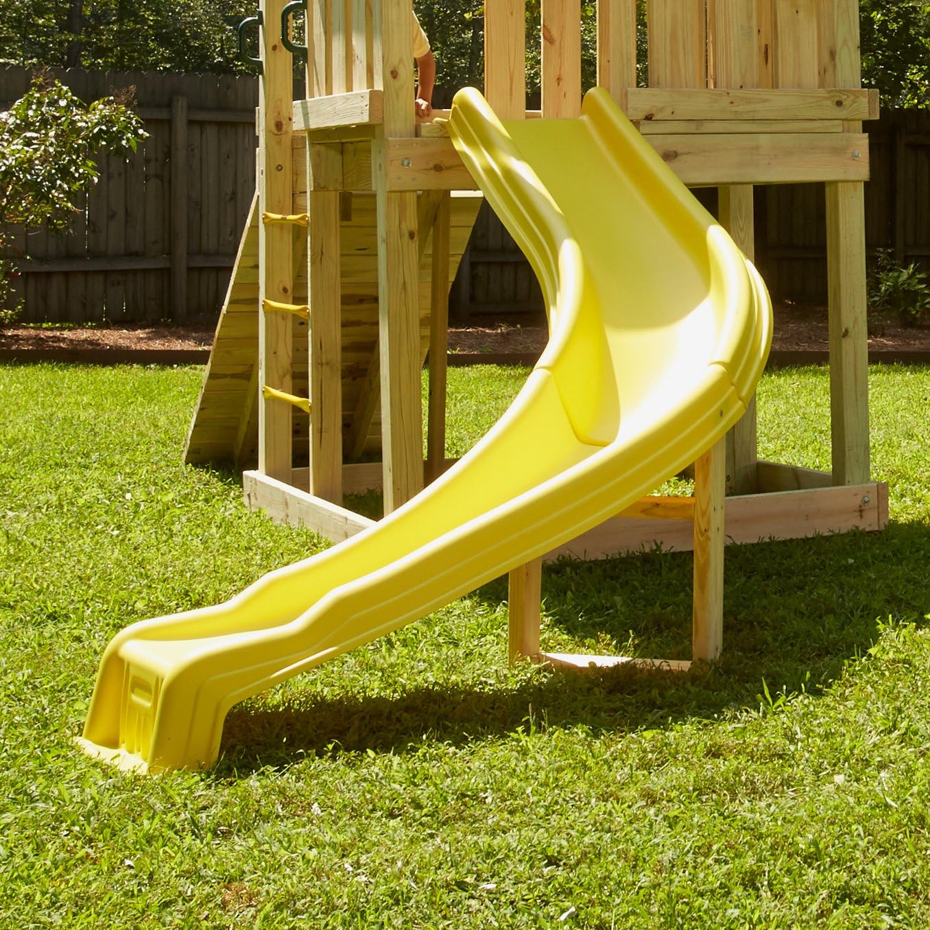 Swing-N-Slide Side Winder Slide, Yellow, 9+ ft