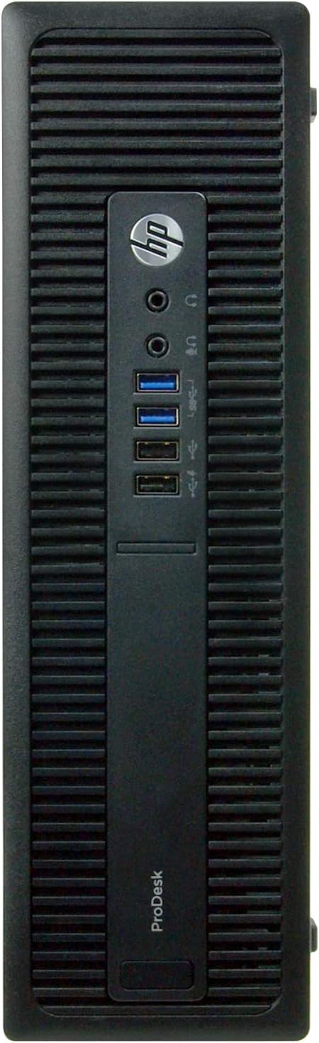 HP 600 G2-SFF, Core i5-6500 3.2GHz, 8GB RAM, 500GB Hard Drive, Windows 10 Pro 64bit (Renewed)