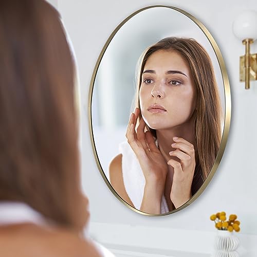 Oval Bathroom Mirror, 24