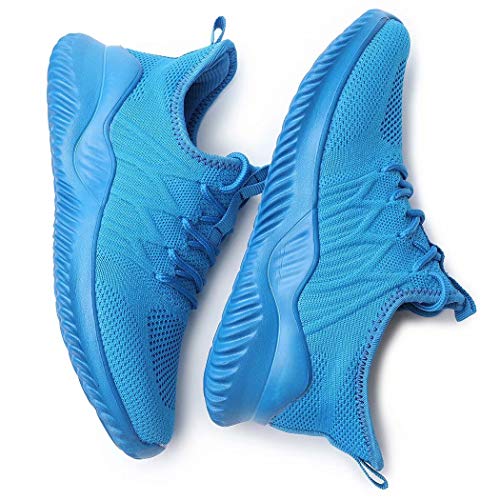 KEEZMZ Womens Ladies Walking Running Shoes Slip On Lightweight Casual Tennis Sneakers Clothes Shoes