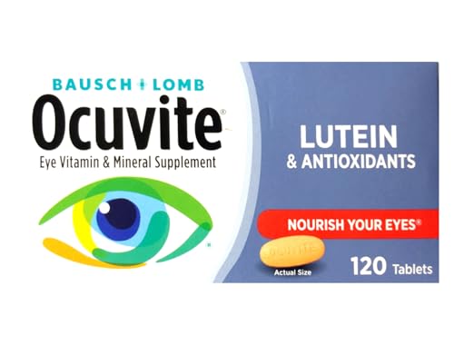 Bausch & Lomb Ocuvite with Lutein - 120 Tablets
