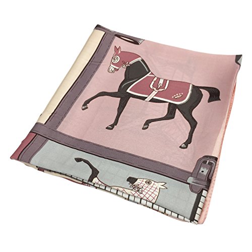 YOUR SMILE Silk Like Scarf Women's Fashion Pattern Large Square Satin Headscarf Headdress