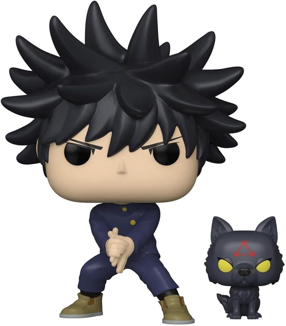 Funko Pop! & Buddy: Jujutsu Kaisen - Megumi with Dogs, Multicolor, 61360