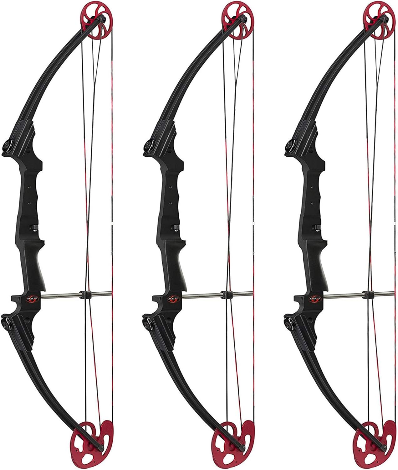 Genesis Archery Compound Bow w/Adjustable Draw Length from 15