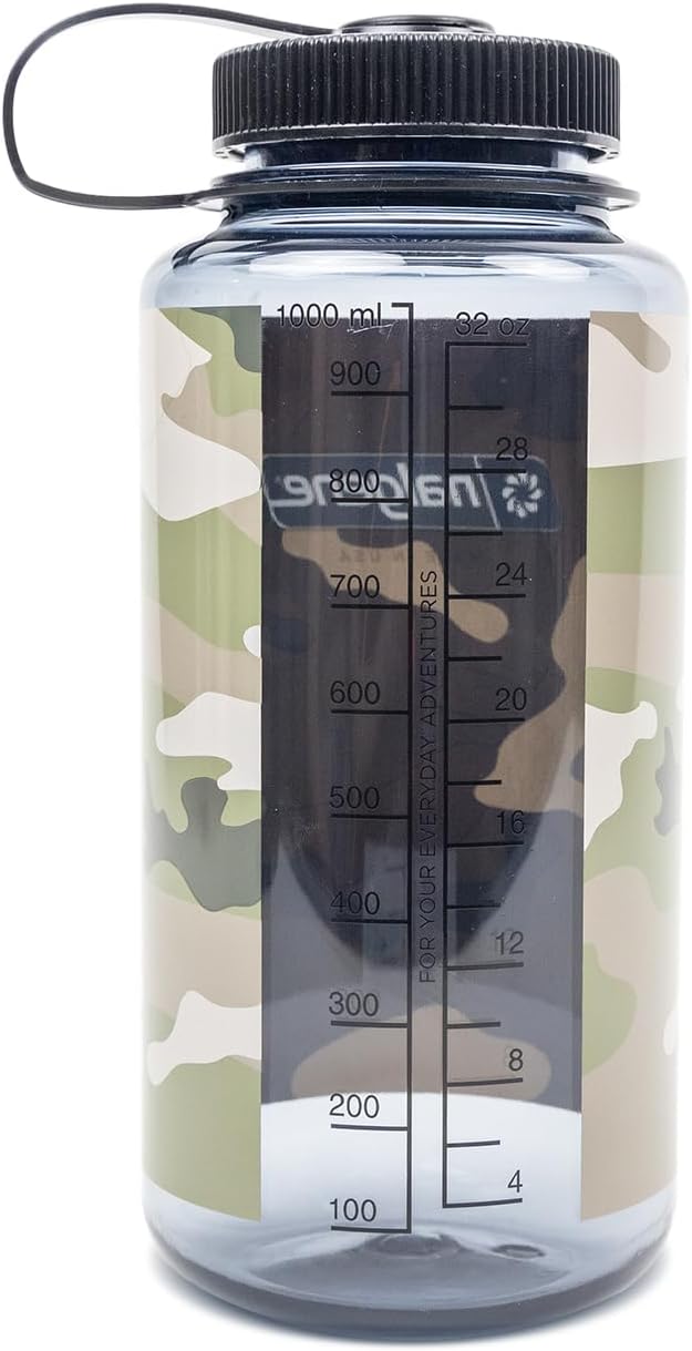 Nalgene 'Everyday Wide Mouth' Water Bottle - 1L (Camo Flage)