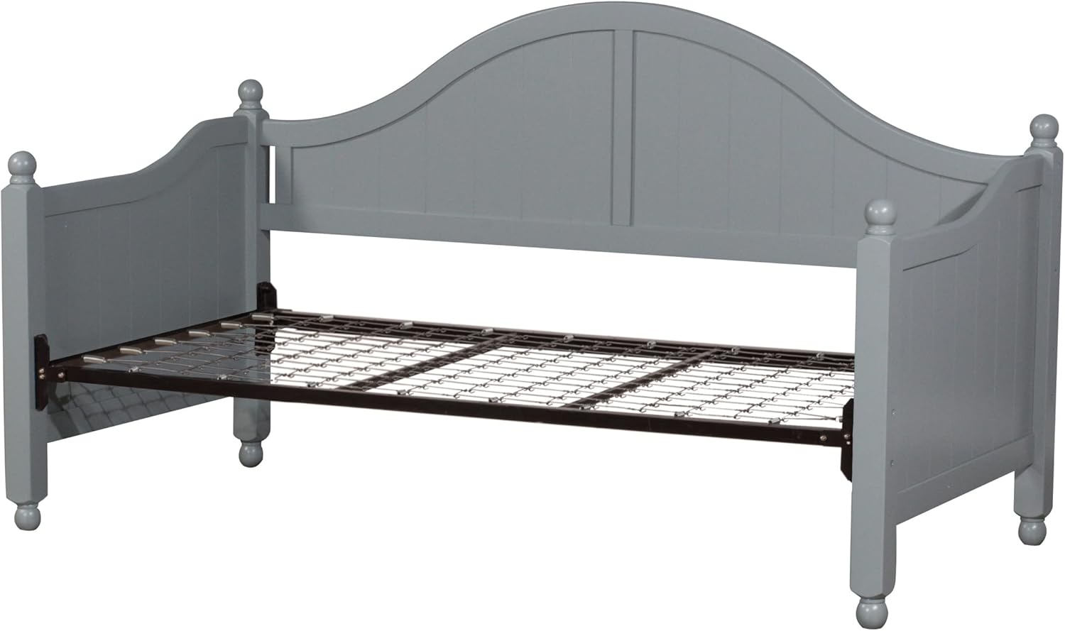 Hillsdale Augusta Solid Wood Daybed with Suspension Deck, Gray