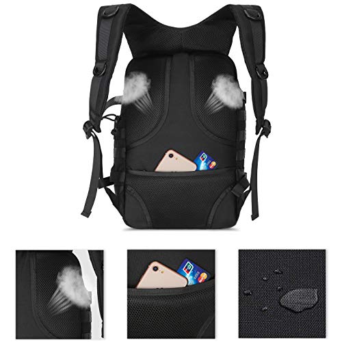 MOSISO 30L Tactical Backpack, Military Daypack 3 Day Assault Pack Rucksack Bag