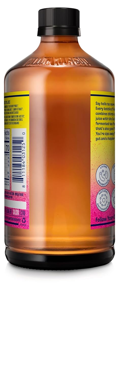 Health-Ade Organic Berry Lemonade Kombucha, 16 OZ