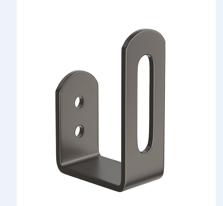 5-in-1 Kitchen Bathroom Shelf Pot Lid Organizer, Saving Cup Lid Organizer for Tumbler Lids, Self-Adhesive and Drilling 2 Installation Methods,Lid Hook for Kitchen Organizers and Storage,2pcs (Black)