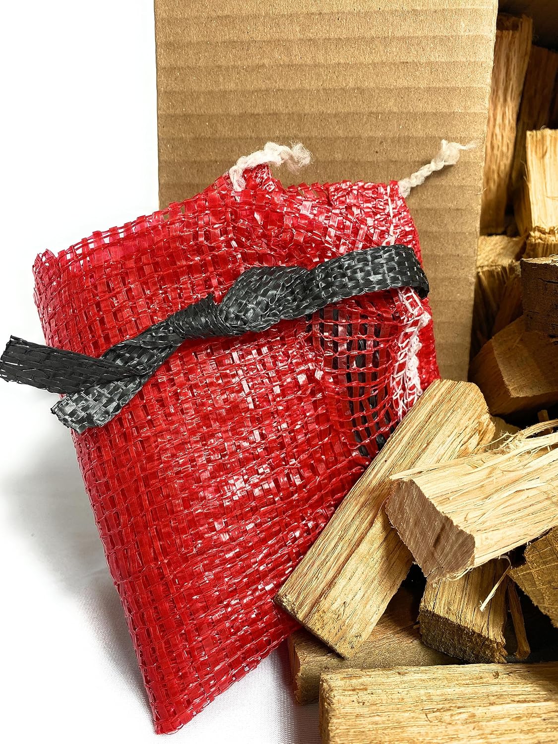 Mini Firewood and Fire Starters-12 pounds Seasoned Firewood (Compatible with Solo Stove Mesa)