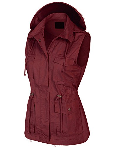 Womens Military Anorak Safari Utility Vest