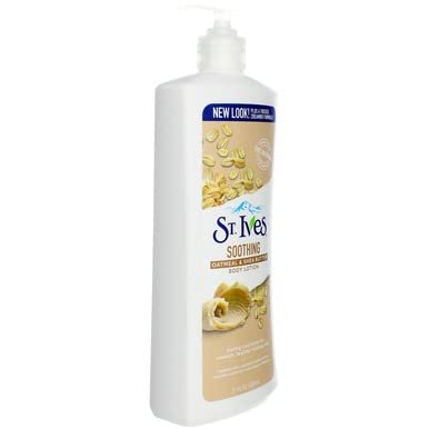 St Ives Body Lotion 21 Ounce Naturally Soothing (621ml) (3 Pack)