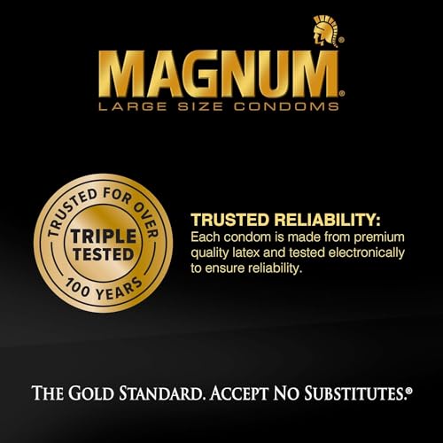 Trojan Magnum Xl Lubricated Condoms, 48 Count