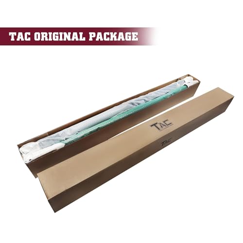 TAC Sidewinder Running Boards Fit 2019-2024 Chevy Silverado/GMC Sierra 1500 | 2020-2024 2500/3500 Regular Cab 4” Drop Side Step Nerf Bars Rock Slider Pickup Truck Fine Texture Black