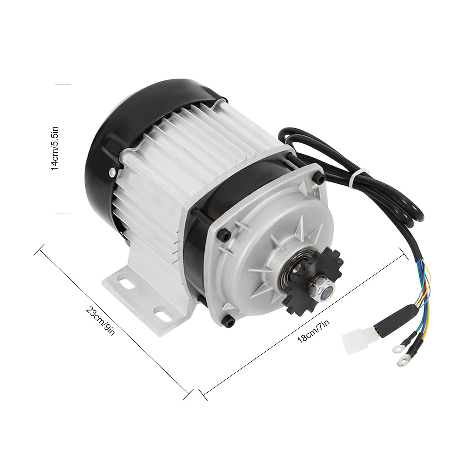 48V Electric Brushless Dc Motor Kit, 750W 3100Rpm High Speed Electric Scooter Motor, Dc Brushless Electric Motor Speed Controller for Electric Tricycle, E-Bikes, Electric Scooters