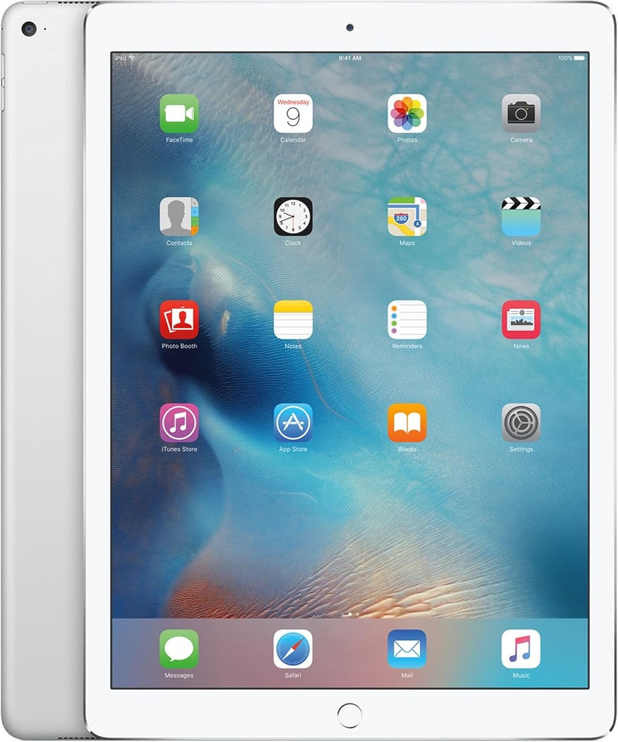Apple iPad Pro (128GB, Wi-Fi, Silver) 12.9in Tablet (Renewed)