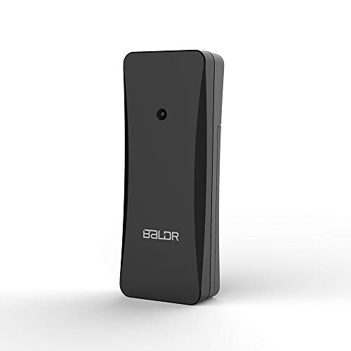 BALDR WiFi Weather Station, Smart Wireless Indoor Outdoor Thermometer with App and Online Real-time Forecast, One Remotely Monitor Temperature Sensor Included, Home Weather Station with Clear LCD