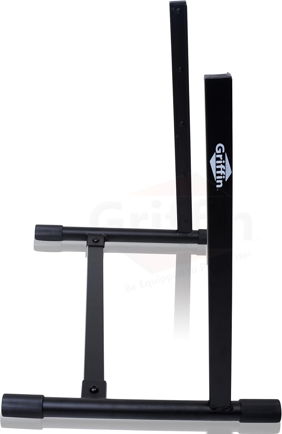 Rack Mount Stand with 10 Spaces by GRIFFIN | Music Studio Recording Equipment Sound Mixer Standing Case & 20 Screws | RackMount Pro Audio Network Amp Server Gear Rails For DJ Booth Cart, Stage & Bands