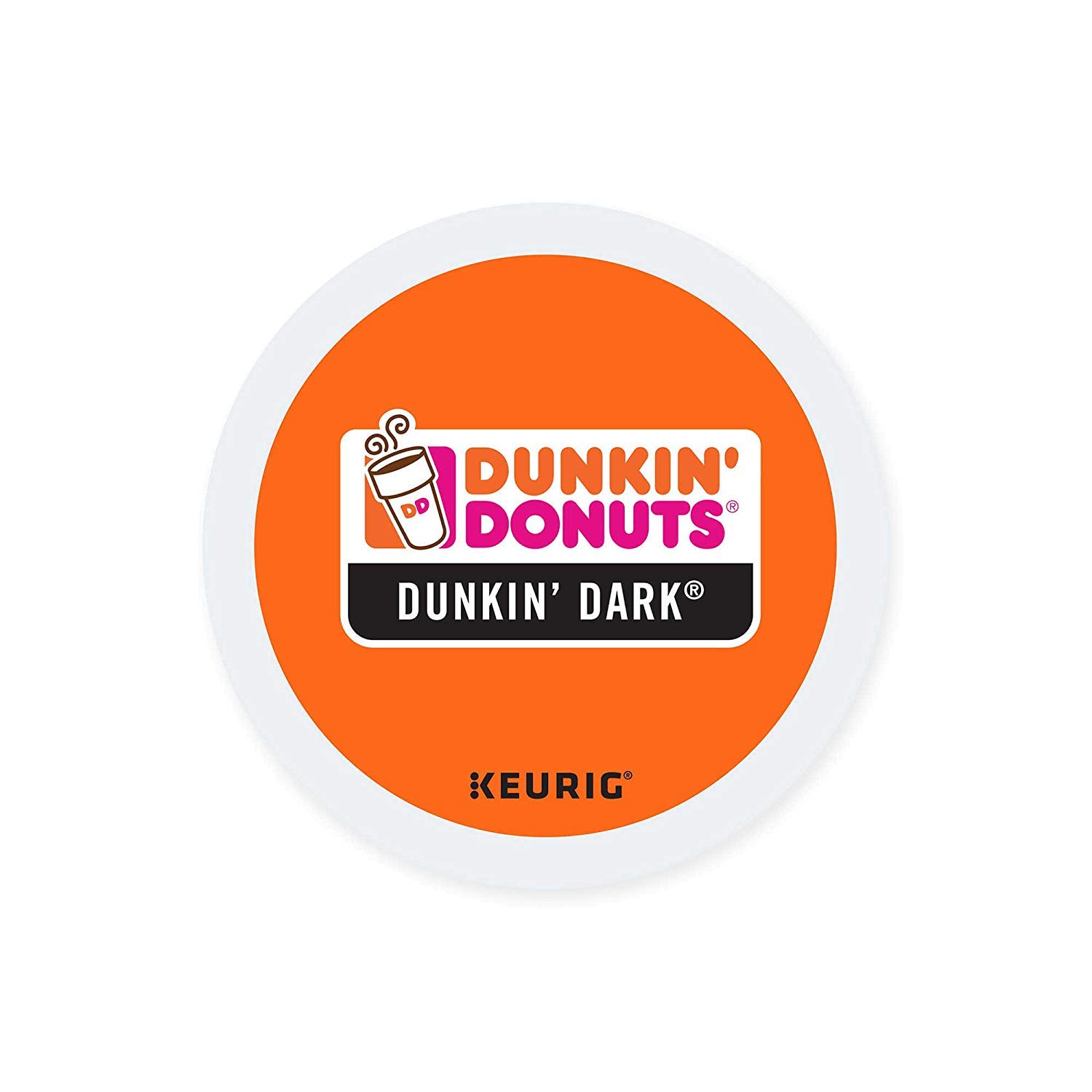 Dunkin Donuts K-cups Dark Roast (Midnight) - 48 K-cups (Packaging May Vary)