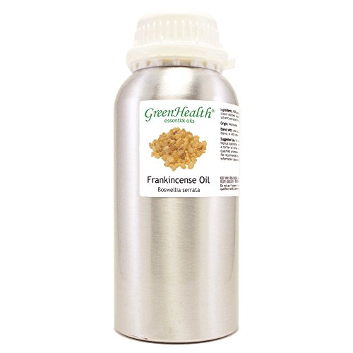 16 fl oz - Frankincense Essential Oil (100% Pure & Uncut), Aluminum Bottle - GreenHealth