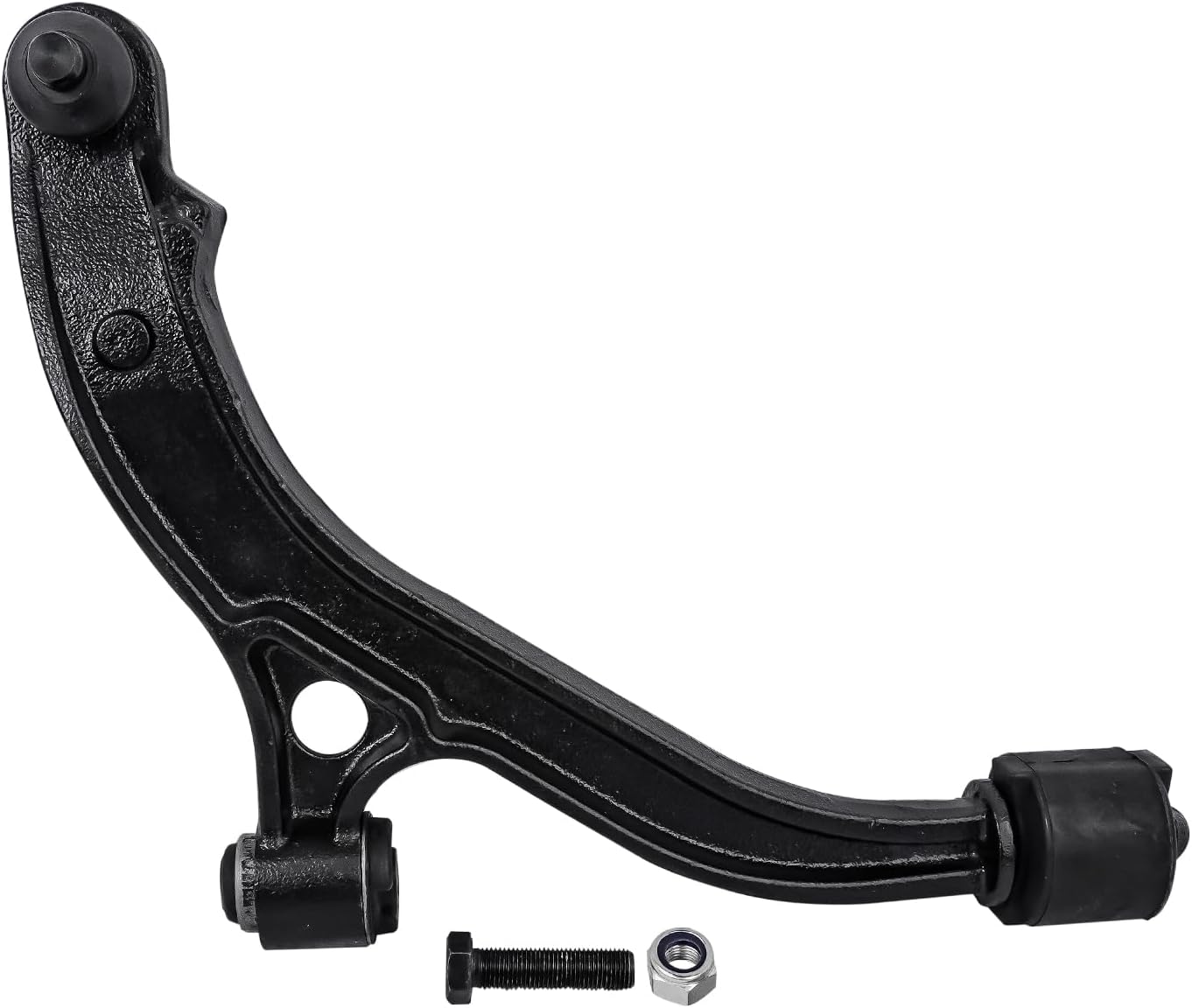 Detroit Axle - Front 2pc Control Arms for Dodge Grand Caravan Chrysler Town & Country Grand Voyager Plymouth Grand Voyager, 2 Lower Control Arms w/Ball Joints Assembly Set Replacement