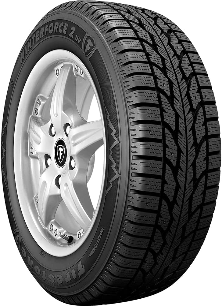 Firestone Winterforce 2 UV Winter/Snow SUV Tire 225/65R17 102 S A