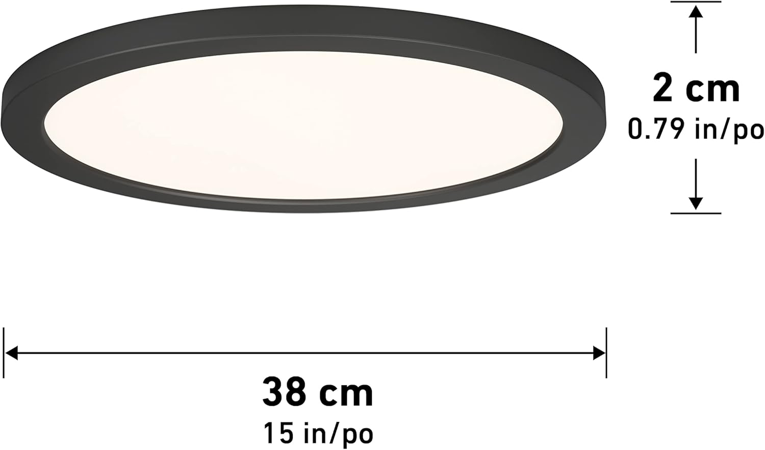 Skylight Pro 15 3K Flat Panel Light Matte Black