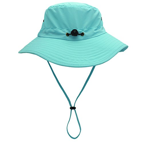 LLmoway Women Lightweight Safari Sun Hat Quick Dry Fishing Hat with Strap Cool
