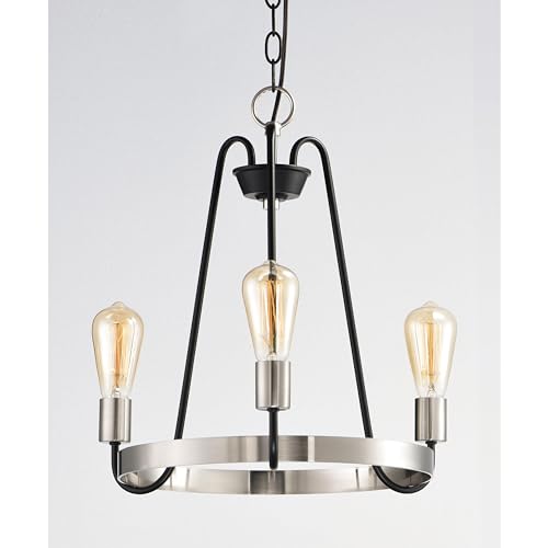 Maxim Haven-Five Light Chandelier-23.75 Inches Wide by 22.5 inches high-Oil Rubbed Bronze/Antique Brass Finish -Traditional