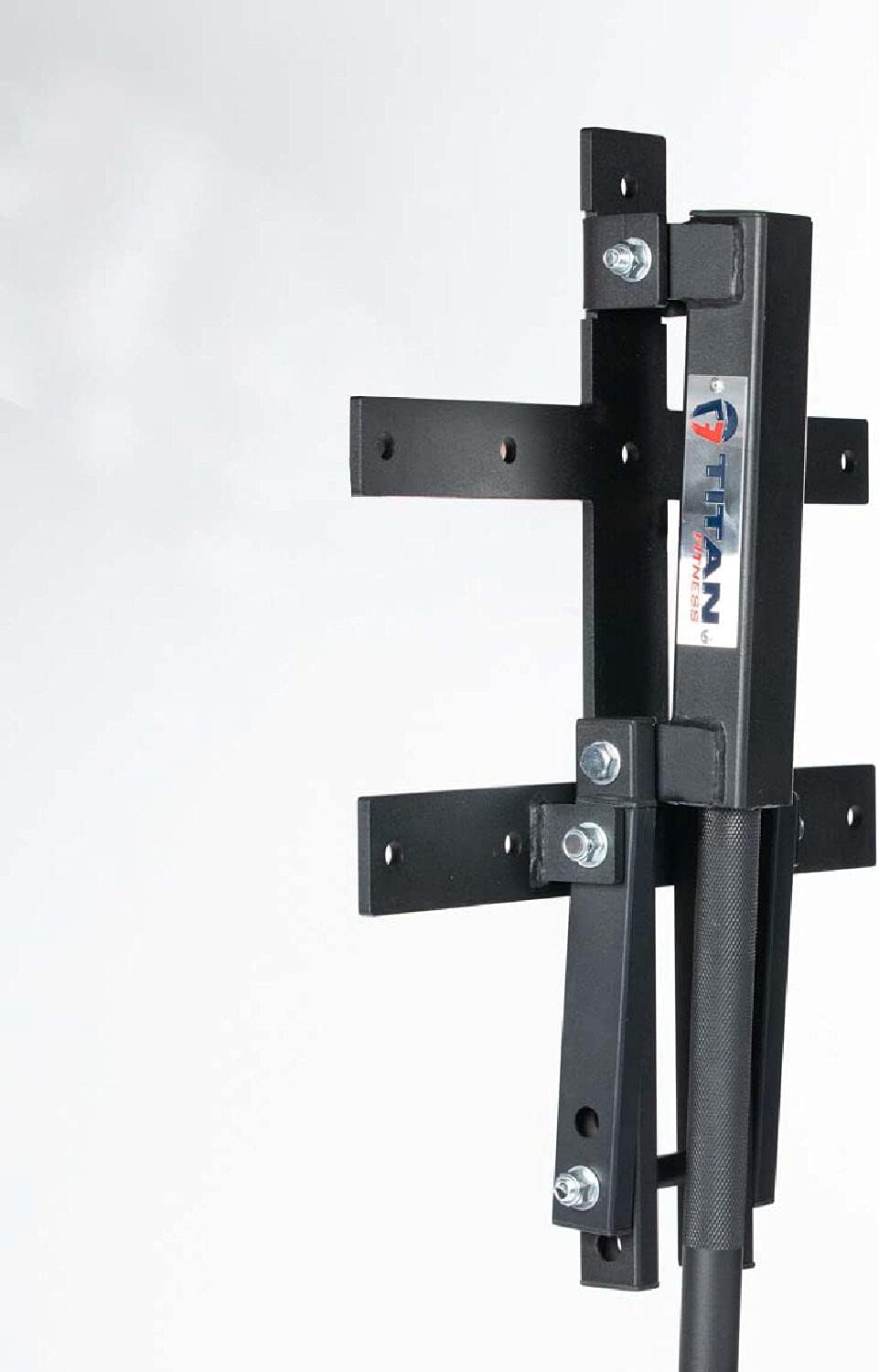 Titan Fitness Pop-Out Pull-Up Bar, Rated 250 LB, Space-Savings Wall-Mount Foldable 33mm Kipping Bar