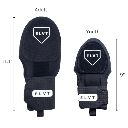 ELVT Baseball Sliding Mitt, Hand Protection for Youth and Adult with Easy on and Off Design, Left and Right Hand Options