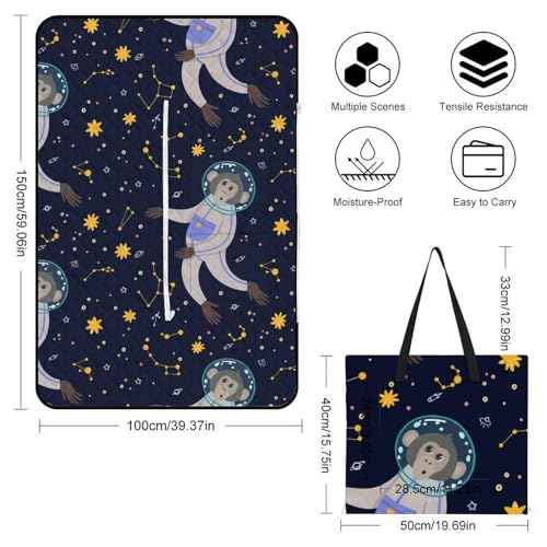 Red Picnic Outdoor Blankets Waterproof Large- Strawberry Camping Blanket Beach Mat Sand Free Foldable with Carry Strap,Picnic Accessories