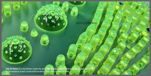 Reflexology Foot Massage Mat Stimulates Blood Circulation Acupressure Feet Massager Plate Board with Magnet (2. Foot Shape Mat)