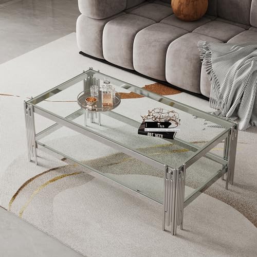 Glass Coffee Table, Modern 47