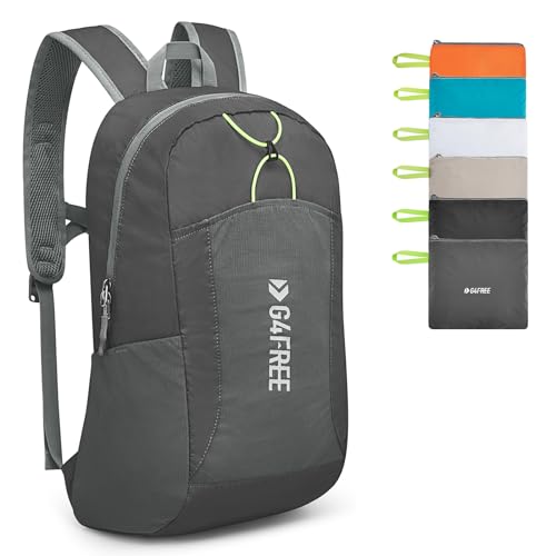 G4Free 24L Lightweight Packable Hiking Backpack Small Sport Travel Daypack Water Resistant for Women Men