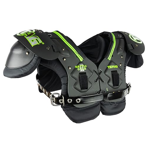 TAG Battle Gear II Youth Football Shoulder Pad TSP48 (Buckle Side Strap)