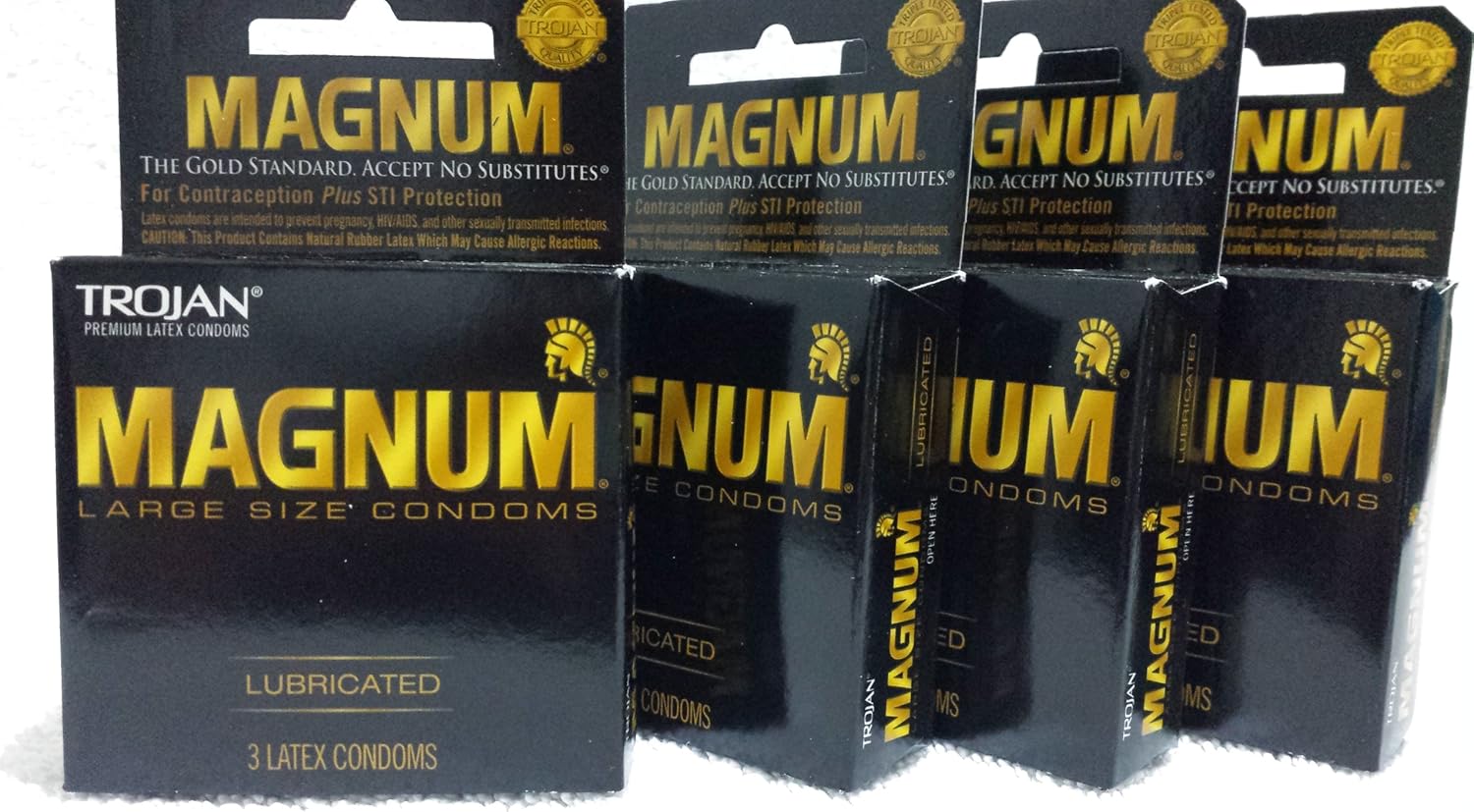 Trojan Magnum XL Condoms 12 Box