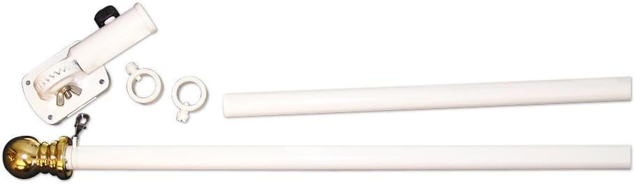 Annin Flagmakers American Flag Spinning Pole Mounting Set, 6 Feet (Model 242)