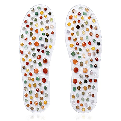 Relaxably Acupressure Foot Massage Mat for Men and Women, Agate Stone, 35cm