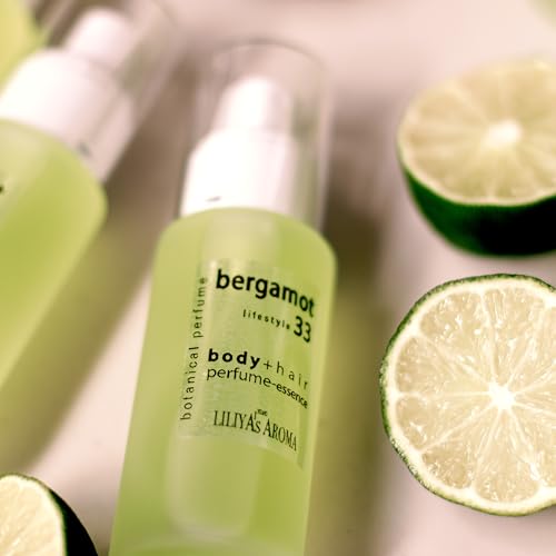 Liliya's Aroma Aromatherapy Wild Orange 07, Natural Perfume Mist for Body & Hair, Botanical Perfume made of Orange & Neroli Essential Oils, Tropical Brazilian Scent 4 oz