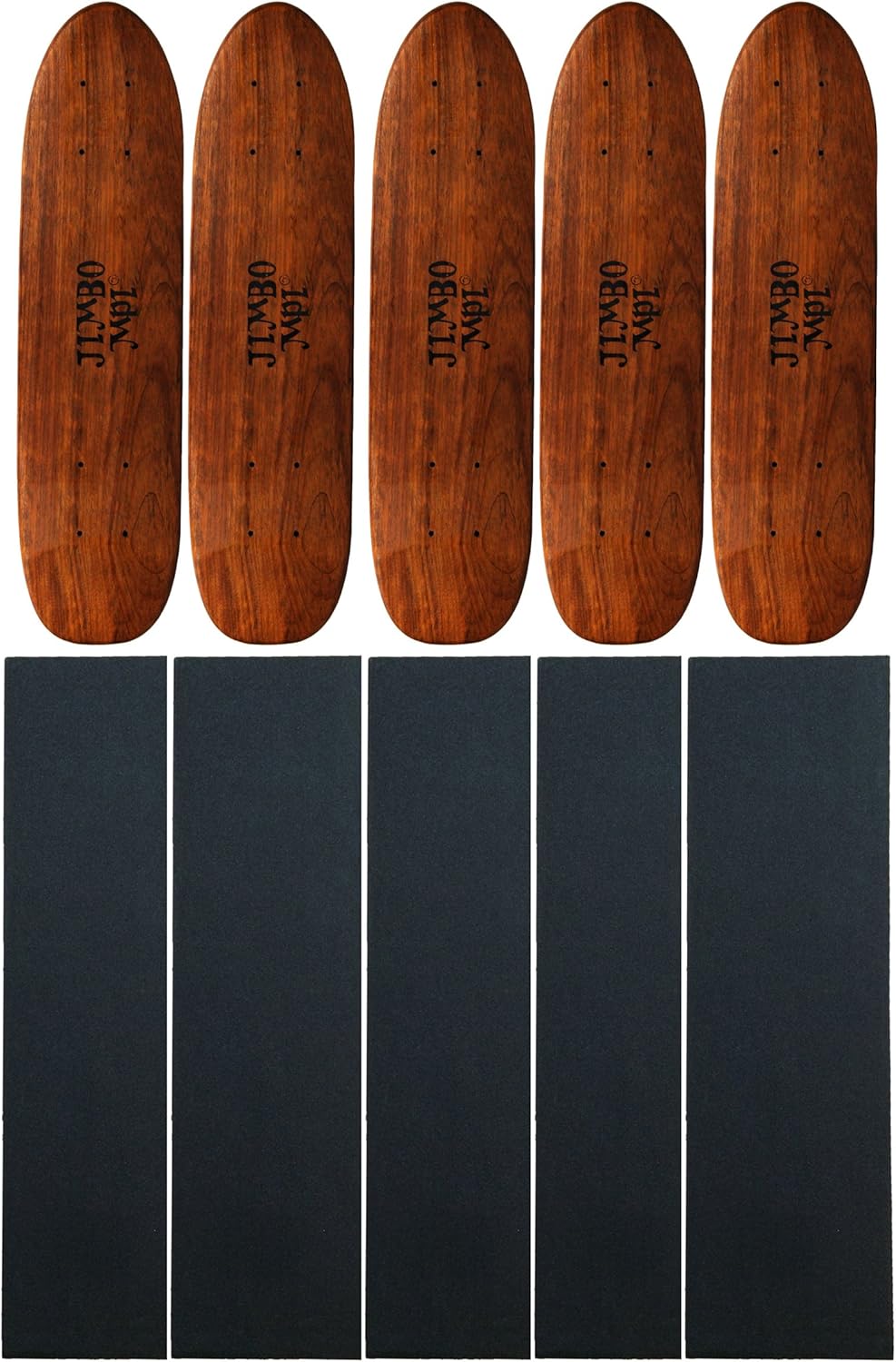 MPI Vintage NOS 5-Pack Old School Skateboard Deck Jimbo Phillips Dark Mahogany