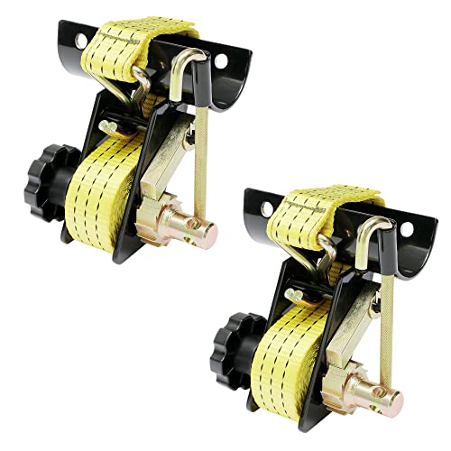 Ladder Rack Ratchet Straps with J-Hook (4PCS), 2
