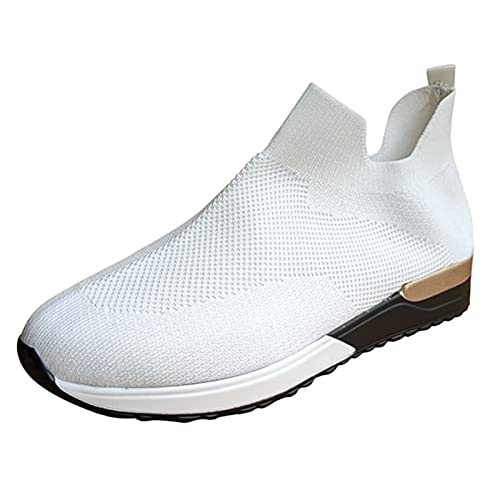 Walking Shoes Women Comfort Slip On Running Shoes Fashion Tennis Sport Gym Jogging Fitness Athletic Sneakers